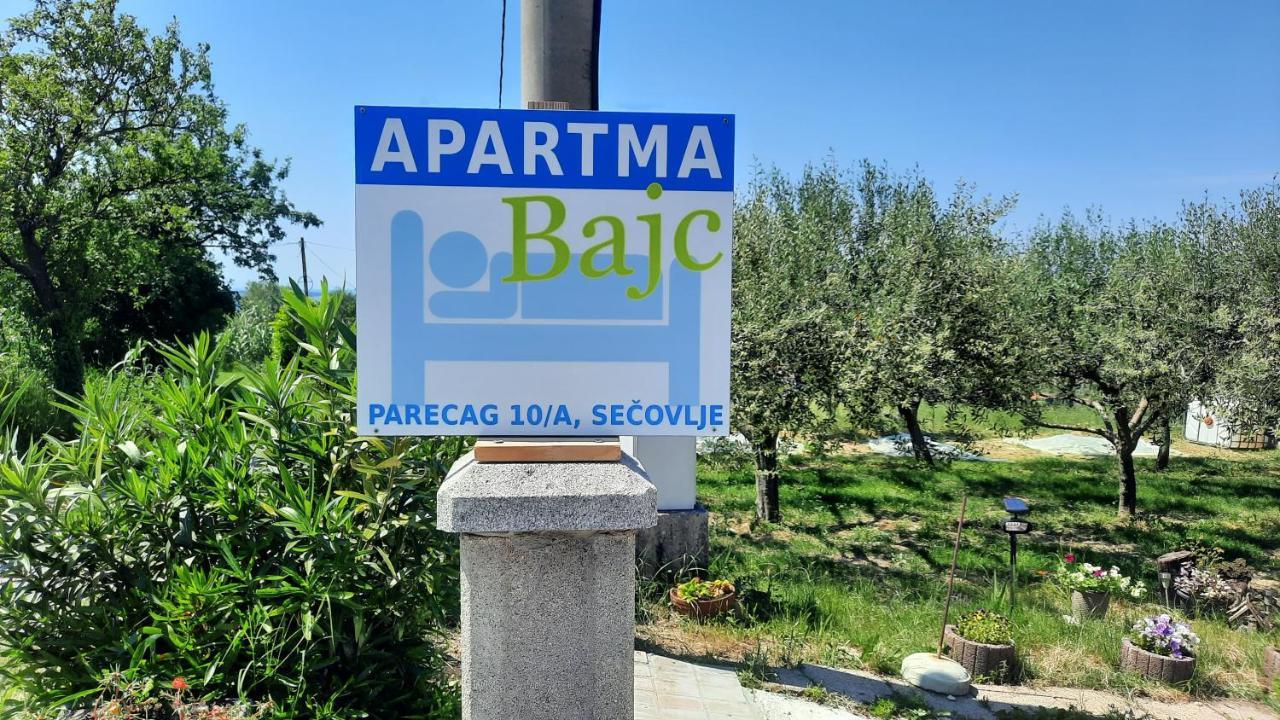 Apartma Bajc Sečovlje Esterno foto